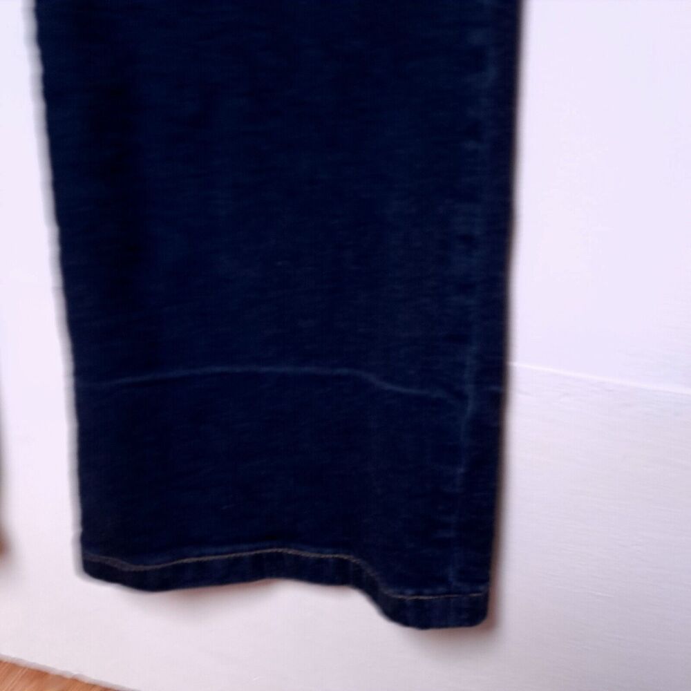 GAP 70s Flare Jeans High Rise Dark Wash Women’s 34 18T Tall Stretch Denim - Picture 7 of 12